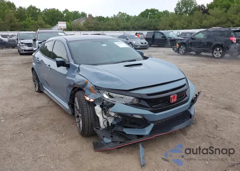 2019 Honda Civic Type-R Touring z USA, uszkodzony, nr VIN SHHFK8G73KU206485